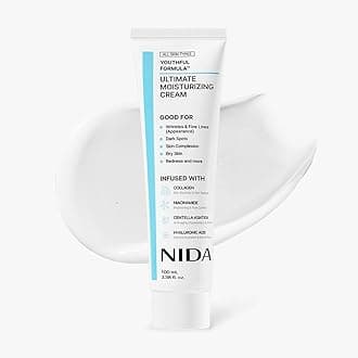 NIDA Youthful Formula™ Ultimate Moisturizing Cream | Centella Asiatica, Niacinamide, Hyaluronic Acid, Collagen | Wrinkles, Fine Lines, Dark Spots, Dry Skin, Redness | 3.38 fl. oz., 100ml (Old Formula)