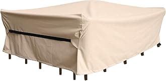 Patio Furniture Set Covers Waterproof Patio Conversation Sets Cover Outdoor Sectional Sofa Couch Cover Outside Dining Set Table and Chairs Covers Heavy Duty 600D 111" L x 74" W x 28" H