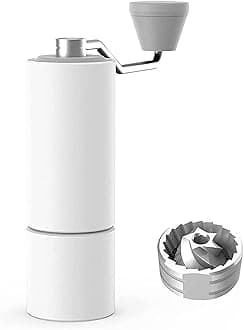 TIMEMOREChestnut C2 Manual Coffee Grinder Capacity 25g with CNC Stainless Steel Conical Burr, Internal Adjustable Setting, Double Bearing Positioning, French Press Coffee for Hand Grinder