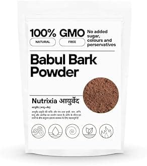Babool (kikar) Bark Chal Powder/Babol/Gum Acacia/Vachellia nilotica Babul Chhal Babol