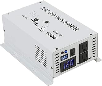 WZRELB 500W 12V Pure Sine Wave Solar Power Inverter DC AC Converter