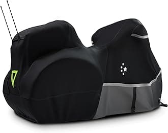 LIBZAKI Motorcycle Cover with Side+Top Box Gray