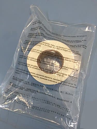 100 11" x 14" 1.5 Mil 12 Language FastPack Packaging Brand Self Seal Suffocation Warning Poly Bags