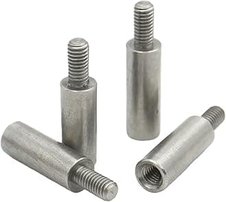 10pcs/20pcs M3 M4 304 Stainless Steel Round Standoff Male to Female Standoff Screw(20pcs,M4x 16 (Plus 6mm))