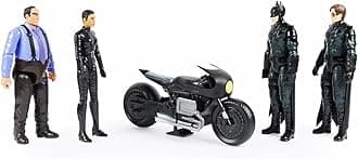 Spin Master The Batman batcycle 4 Figure Set