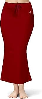 Lycra Spandex Saree Shapewear Petticoat for Women, Cotton Blended, Petticoat, Silhouette, Skirts for Women, Shape wear Dress For Saree