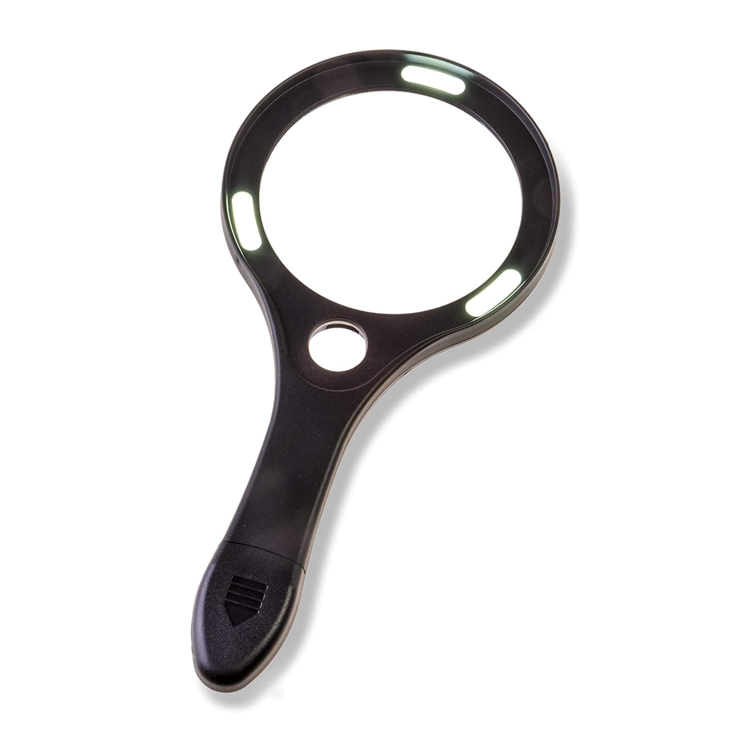 Lume Series COB LED 2.5x Aspheric Hand-Held Magnifier and 7x Spot Lens with Two Brightness Settings (AS-90)