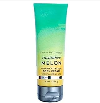 Cucumber Melon Ultimate Hydration Body Cream Gift Set For Women, 8 Fl Oz (Cucumber Melon)