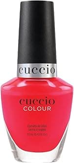 Cuccio Rock the Casbah | Neon Nail Polish Nail Paint | 13ml | Long Lasting, Glossy, Vegan | Paraben Free | No Yellowing | FREE from Harmful Chemicals - Orange