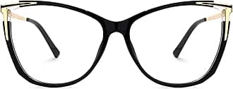 Zeelool Glasses Frame for Women, Cat Eye Eyeglasses Eyewear with Clear Lenses
