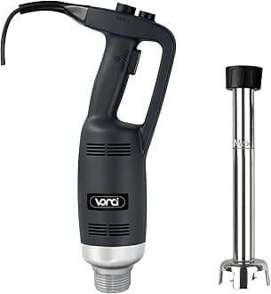 VONCI 350W Commercial Immersion Blender, Light Duty Hand Blender, Variable Speed 6000-20000RPM, 12" Detachable Shaft.