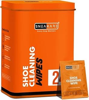 Shoe Wipes, Premium Sneaker Cleaner, Sneaker Cleaner Wipes, Travel-Friendly, Disposable Shoe Cleaning Wipes, White Shoe Cleaner