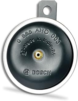Bosch_Mini_Horn_Black_Colour_12 V_Single_ For Car, LCV,3-Wheeler,Bike