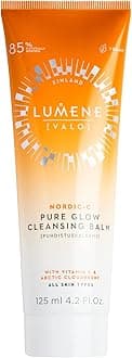 Lumene Nordic-C [Valo] Pure Glow Cleansing Balm, 4.2 Fl Oz