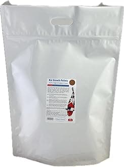 Koi Growth Pellets Floating Fish Food 5kg 4.5mm Carp & Goldfish High Protien Diet For Fast Growth