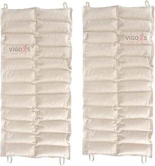 moist heat therapy hydrocollator pack for physiotherphy pain relief, hote pack bag for pain relief, steam hot pack set - Pack Of (Lumber_2Pcs)