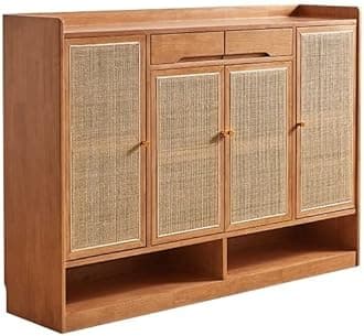 LUCBEI shoe cabinet Shoe cabinet home entry shoe cabinet living room entryway storage cabinet partition storage cabinet shoe rack for entryway (Size : 140x35x100cm)