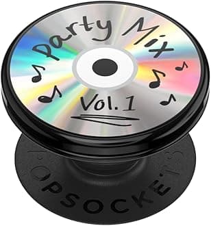 Phone Grip with Expanding Kickstand, Backspin PopSocket, Spinning PopSockets - Party Mix