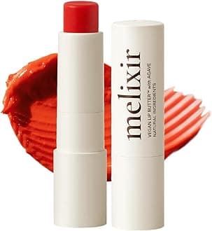 Vegan Lip Butter (12 Colors), Hydrating Tinted Lip Balm Stick, Bee-Free, Petrolatum-Free, Plant-Based, Moisturizes Dry & Chapped Lips With Shea Butter, Sheer, Natural Finish - #08 Havana