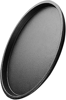 YYJINGYOU Skillet with Cast Iron Round Home Restaurant Rotisserie (9 inch)