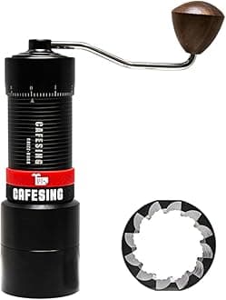 CafeSing GRIZZ 63 Manual Coffee Grinder, 63mm Conical Burr