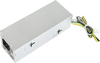LXun Upgraded 260W H260EBM-00 Power Supply Compatible with Dell Optiplex 3050 3060 3050M 5050 5060 7050 7060 7080 3080 5080 5090 7090 7080MT H7X3F Switching Power Supply 【6Pin+4Pin】