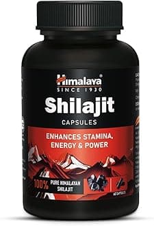 Shilajit Capsule|60s|Enhances Stamina,Energy and Power|Supports Healthy Testosterone Levels