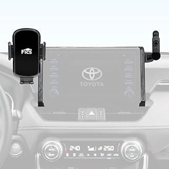 FICS Phone Holder for Toyota RAV4 2019 2020 2021 2022 2023 2024 with 7,8-inch Screen – Custom-Fit Mount for Seamless Display Integration, Interior Accessories for Navigation Use, Stable Driving View