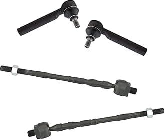 Inner Outer Tie Rod End Front LH RH Set of 4 for Impreza Forester Legacy Outback