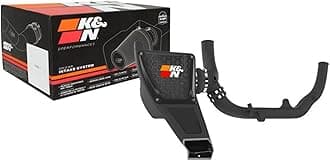 K&N Cold Air Intake System: Dry-Flow Air Filter, Increase Performance & Towing: Compatible with 2021-2024 FORD: Bronco, 30-2619