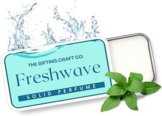 THE GIFTING CRAFT CO.™ Freshwave Solid Perfume | Date Ready Pocket Size Body Fragrance for Men & Women - 10g