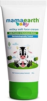 Mamaearth Milky Soft Natural Baby Face Cream for Babies, For All Skin Types 60 g