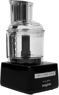 Magimix 5200XL Food Processor | 3.7L BPA-Free Bowl | Quiet & Powerful Motor | Multifunctional 7 in 1 Solution | Black | 18584