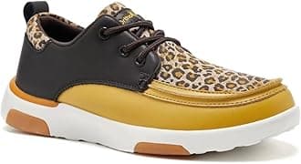 OrthoComfootWomen's Orthopedic Casual Shoes, Arch Support Lace up Driving Sneakers for Outdoor Indoor, Slip Resistant Walking Sneakers for Foot and Heel Pain Relief