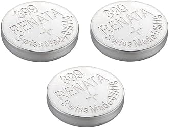 Renata Single Watch Battery Swiss Renata 399 or SR927SW or AG7 1.5V (3 x 399 or SR 927 SW)