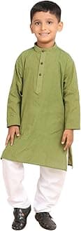 Kids ethnic wear cotton kurta pajama set for boys