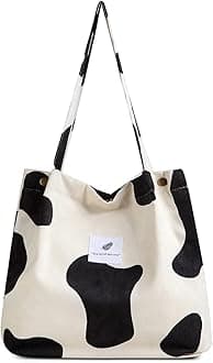 Tote Bag, Shoulder Handbags Big Capacity Shopping Bag with Inner Pocket for Women Girls