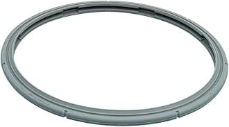 Fissler Pressure cooker sealing ring - original replacement seal - 038-687-00-205/0 - plastic, grey, diameter 26 cm