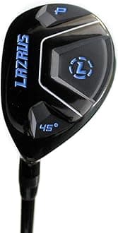 LAZRUS GOLF Premium Hybrid Golf Clubs for Men - 2,3,4,5,6,7,8,9,PW Right Hand & Left Hand Single Club, Regular Flex