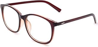 Jcerki Oversize Frame Nearsighted Glasses-3.00 Strength Short Sighted Men and women lightweight Myopia Spectacles