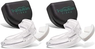 Custom Molded Night Mouth Guard - Designed by Tranquillam Sleep (2 Pack)