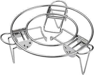 Adjustable Stainless Steel Steamer Rack 16-24CM Heavy Duty Expandable Trivet Stand Pressure Cooker Kitchen Cooking Accessory