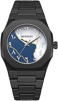 Men's Anime-Inspired Fashion Sketch Wristwatch Minimalist Creative Wormhole Design Stylish and Durable Timepiece for Men's Sports Watch