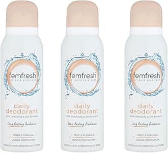 125ml Feminine Freshness Deodorant Spray x Pack of 3