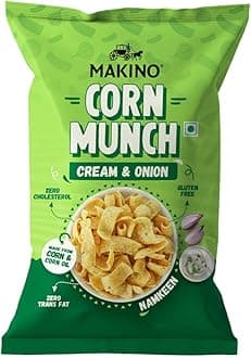 Makino Corn Munch Cream & Onion 150 gm