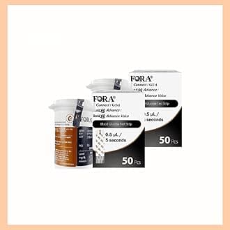 FORA Test N'GO Advance/Test N'GO Advance Voice Blood Glucose Test Strips – 50 ct | Cost-Effective & Accurate Blood Sugar Testing (2)