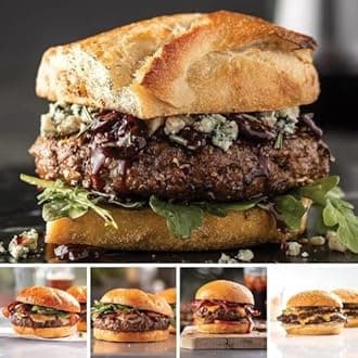 Omaha Steaks PureGround Burger Flight