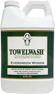Evergreen Woods Towelwash® – Luxury Laundry Cleanser for Bath Linens - 64 oz. (1 pack)