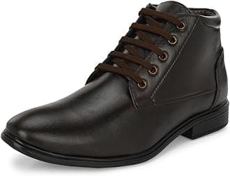 PU Leather Men's Formal Ankle Boots