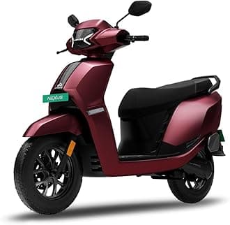 Ampere Nexus ST Electric Scooter by Greaves | 136 km IDC Range | 3.3 hr Fast Charging | Safe LFP Battery with 5-Year / 75,000 km Warranty | Colour: Indian Red